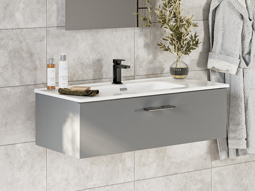 ECO Bathrooms - Design 45 Metro Matt Dust Grey