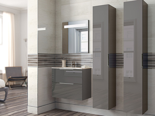 Eco Bathrooms - DESIGN - Image Gloss Dakota