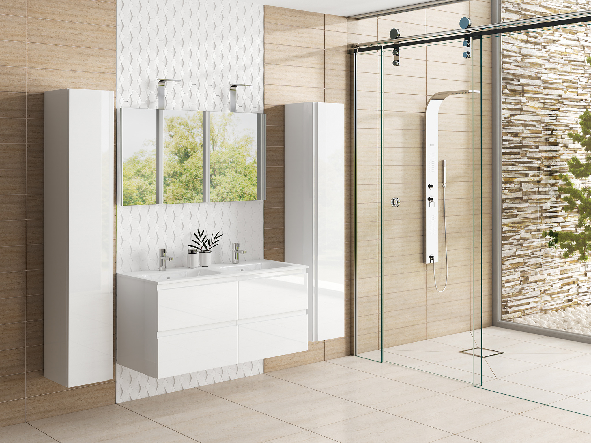 Eco Bathrooms - Style - Integra Gloss Kashnir