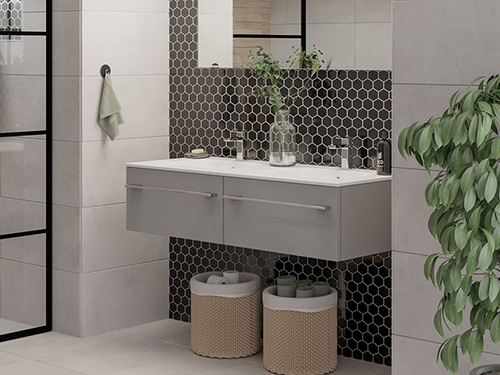 ECO Bathrooms - Design Metro Matt Grey Mist