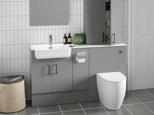 ECO Bathrooms - Metro Matt Dust Grey