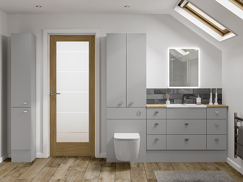 ECO Bathrooms - Image Matt Grey Mist