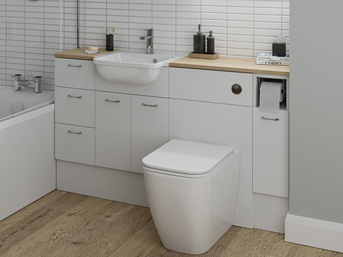 ECO Bathrooms - Metro Matt White