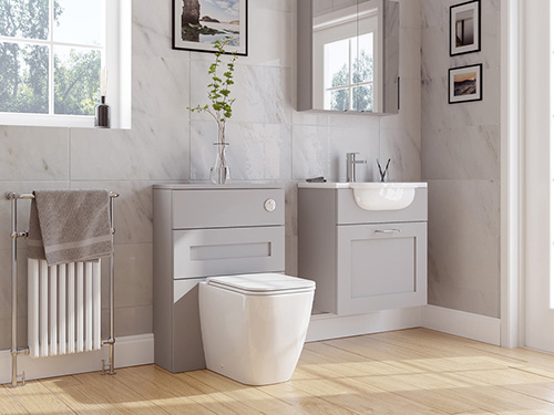 ECO Bathrooms - Daresbury Matt Grey Mist