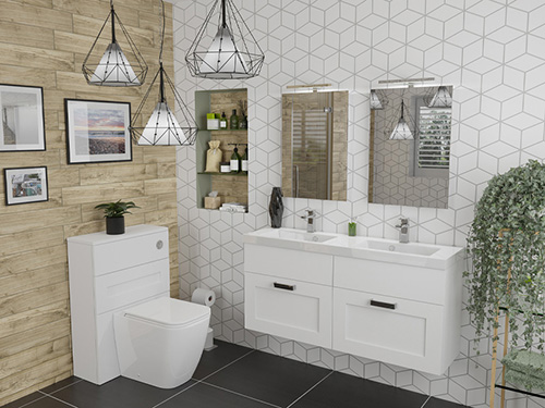 ECO Bathrooms - Daresbury Matt White