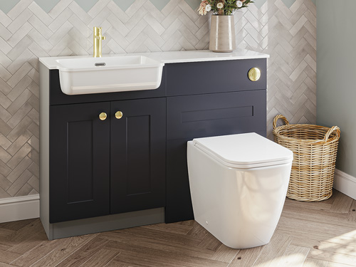 ECO Bathrooms - Style Largo Meno Daresbury Matt Indigo