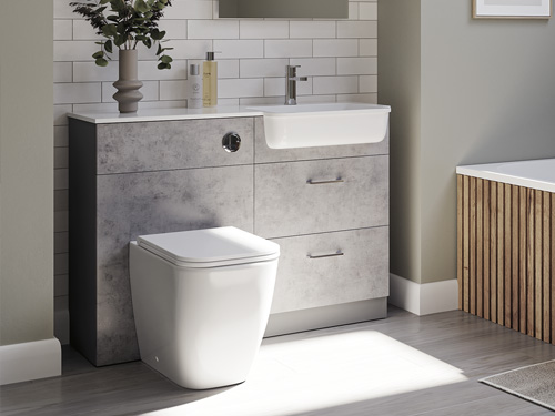 ECO Bathrooms - Style - Largo Meno Tempo Concrete