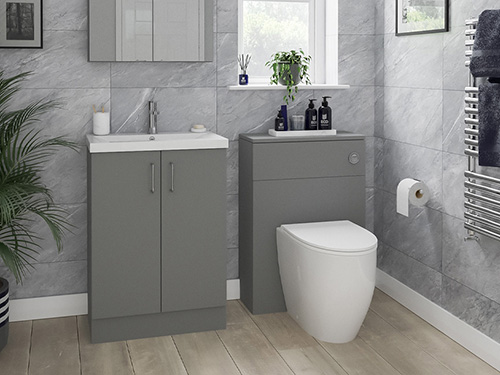 ECO Bathrooms - Metro Matt Dust Grey