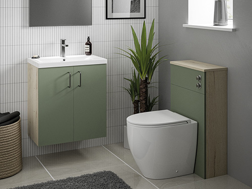 ECO Bathrooms - Metro Matt Reed Green