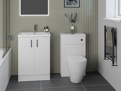 ECO Bathrooms - Metro Matt White