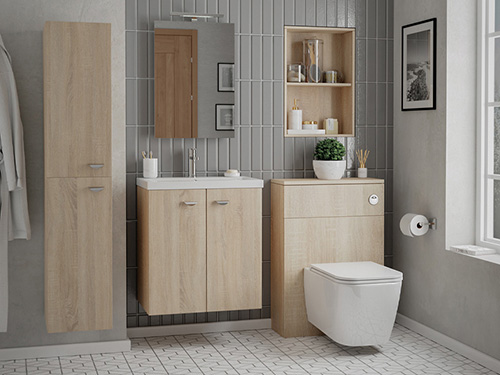 ECO Bathrooms - STYLE - Tempo Bardolino Oak