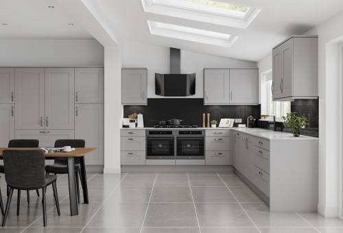 Solent Matt Grey Mist Kitchen