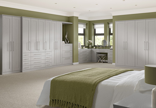 Holcombe Bedroom Furniture - Kinder Grey Mist