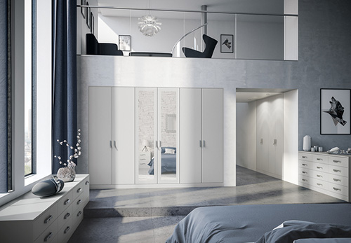 Holcombe Bedroom Furniture - Melford Grey Mist