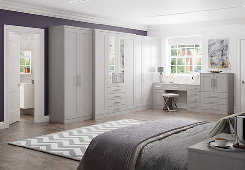 Holcombe Bedroom Furniture - Storm Grey