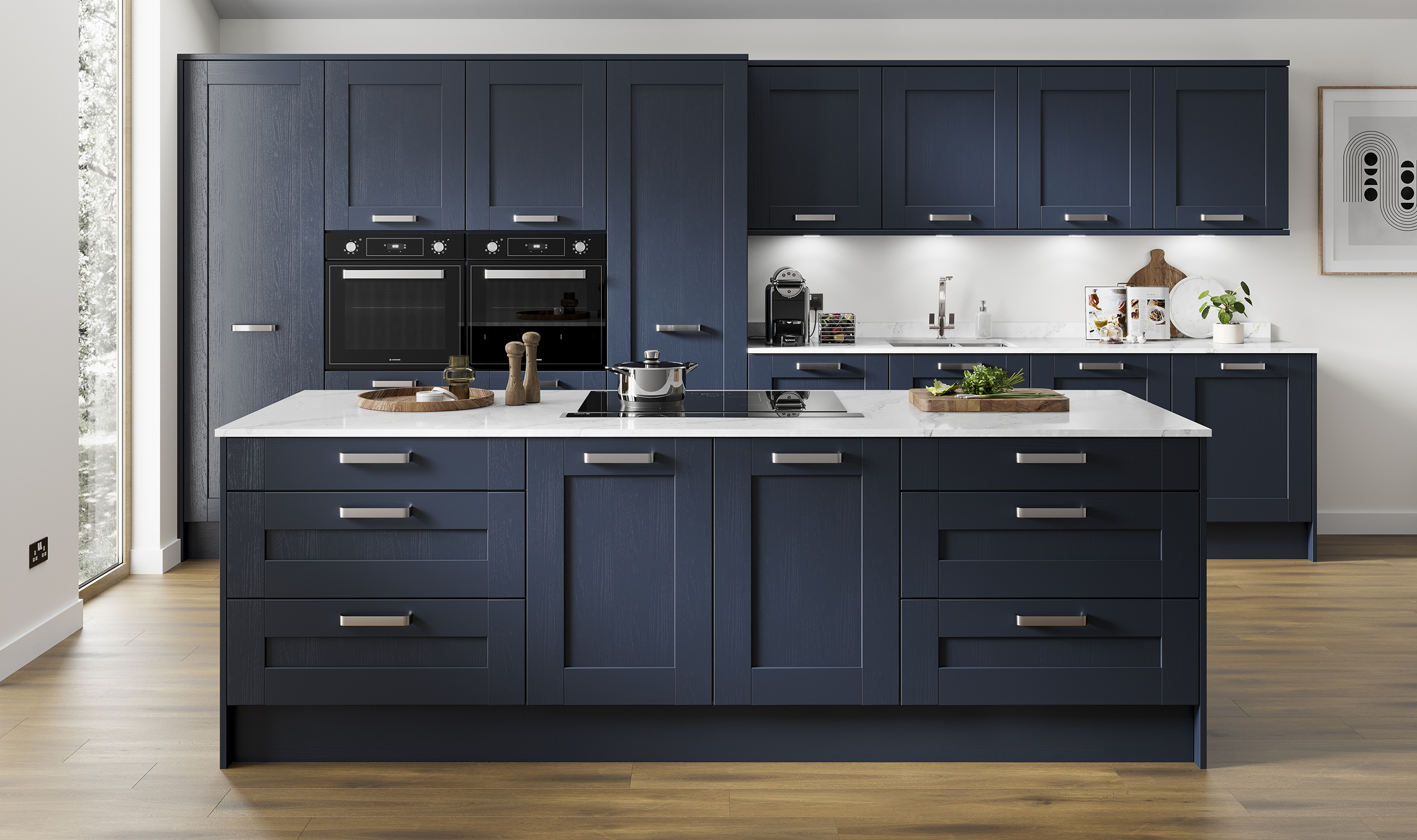 JJO Avalon Kitchen Furniture Kinder Indigo