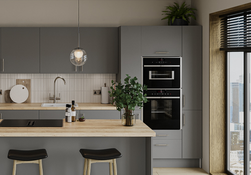 Eco Kitchens - Matt Dust Grey Kitchen