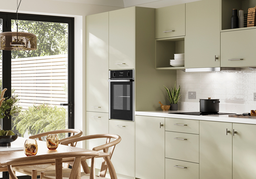 Metro Matt Sage Green Kitchen