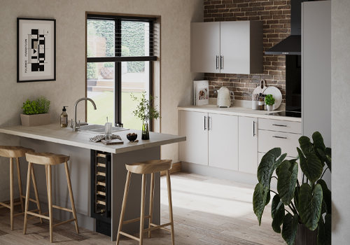 Eco Kitchens - Tempo Stone Grey Kitchen