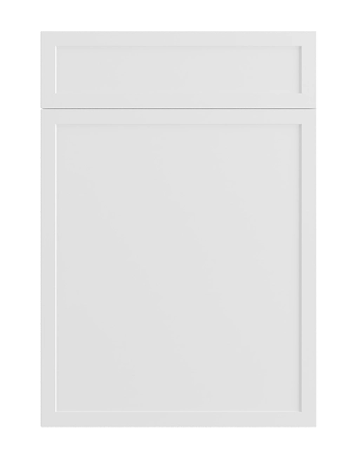 Bramhope Micro Shaker Door in White