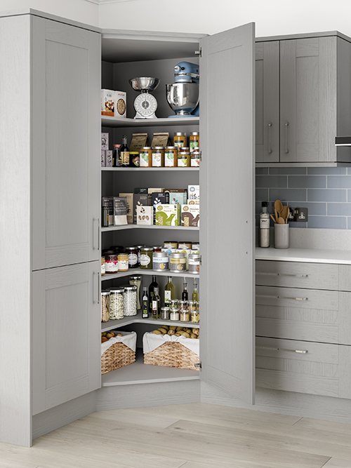 600mm Corner Larder Cabinet