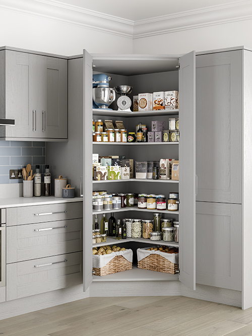 800mm Corner Larder Cabinet