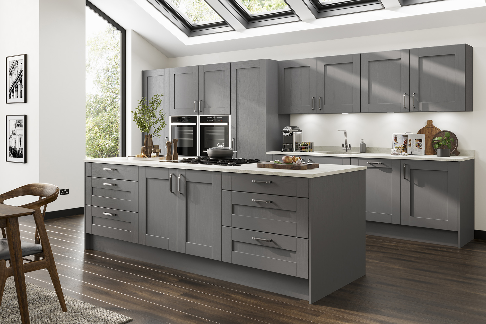 NEW Kinder Dust Grey Kitchen