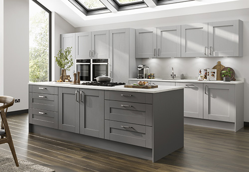 ECO Kitchens - Kinder Dust Grey with Grey Mist Kitchen Kitchen