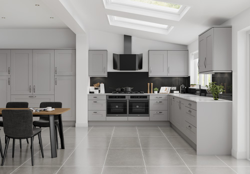 Solent Matt Grey Mist Kitchen