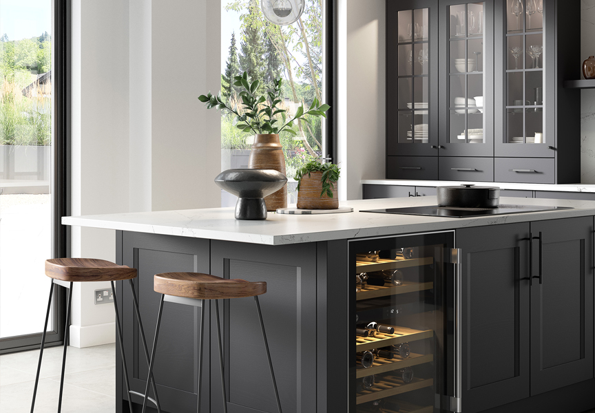 Avalon Kitchens - Haddington Laurel Green Kitchen