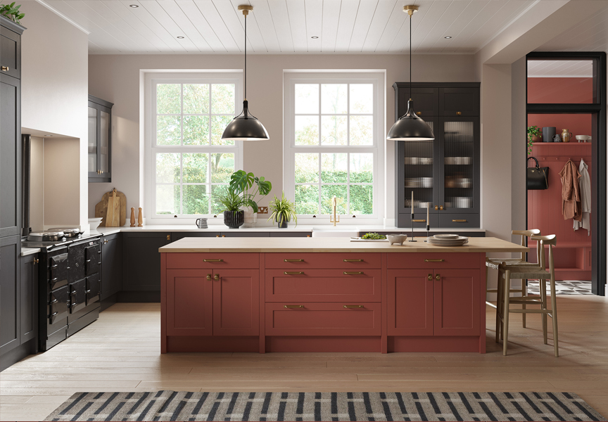 Avalon Kitchens - Haddington Reed Green Kitchen