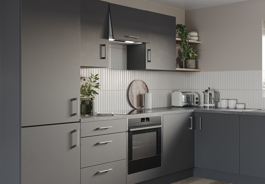 Avalon Kitchen Furniture - Tempo Charcoal