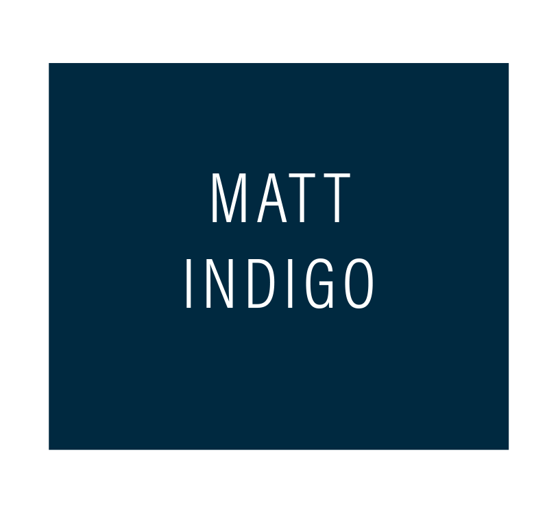 ECO Bathrooms - Apri - Matt Indigo Swatch