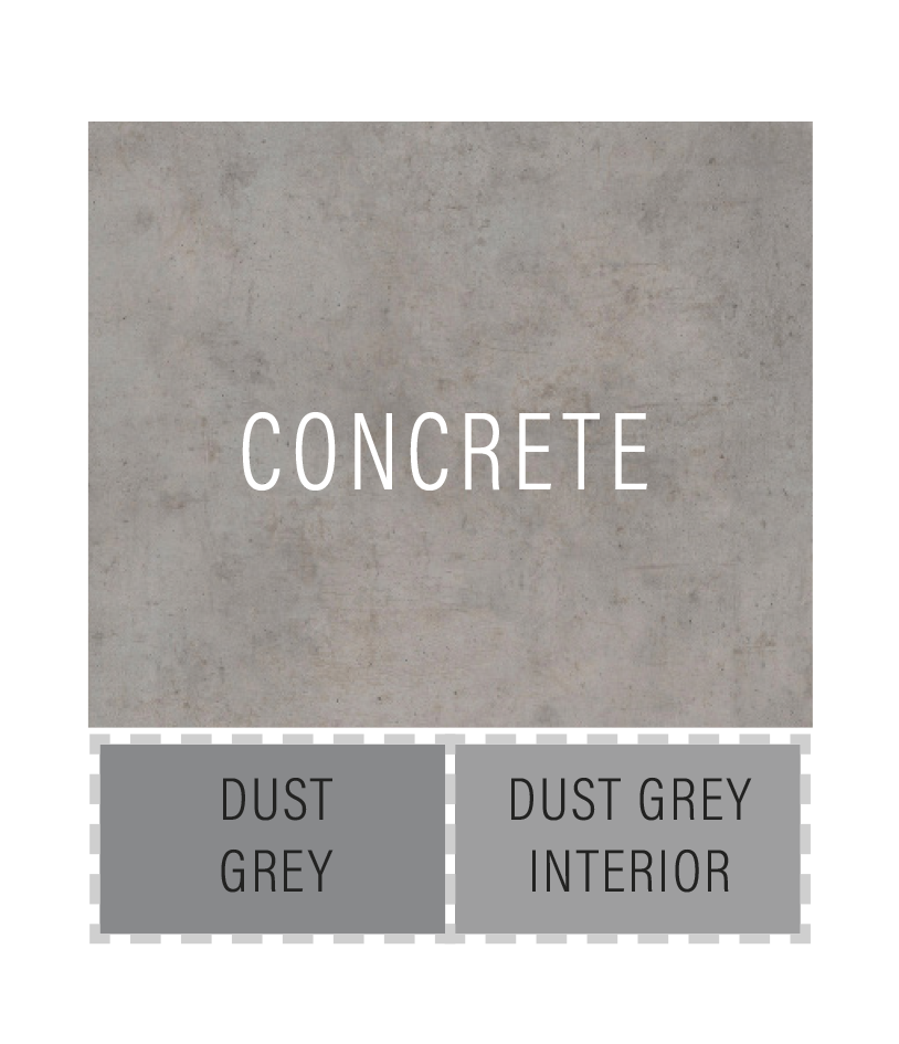 ECO Bathrooms - Tempo - Concrete Swatch